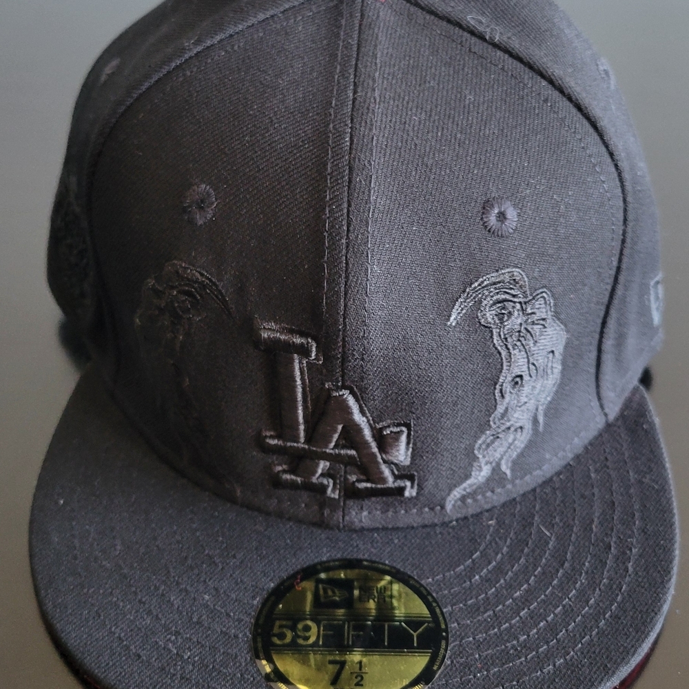 Gray LA Fitted Cap $30 Each One